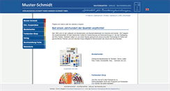 Desktop Screenshot of muster-schmidt.de